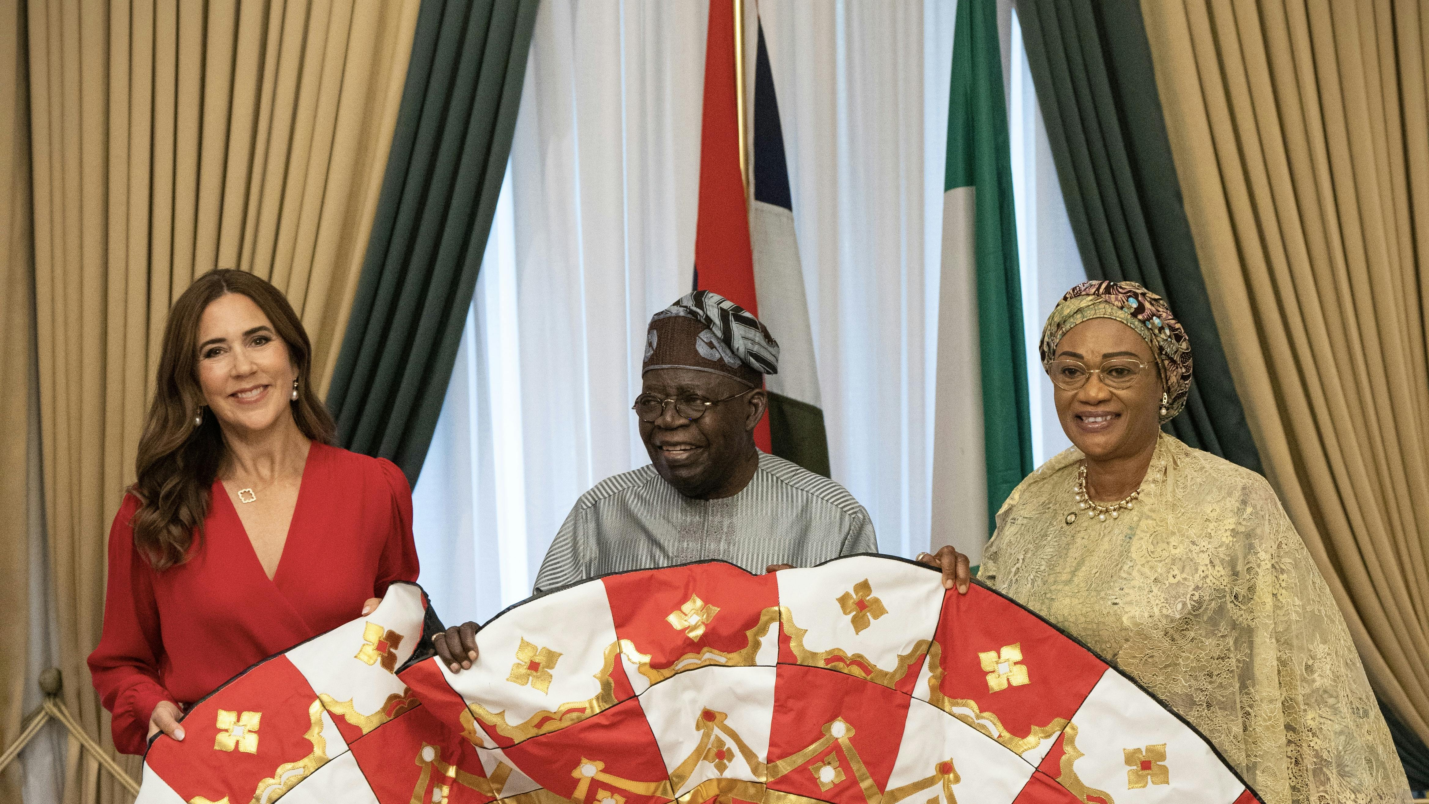 Dronning Mary i Nigeria juni 2025